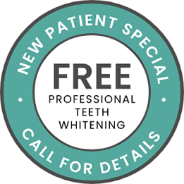  Free Teeth Whitening Special banner stamp
